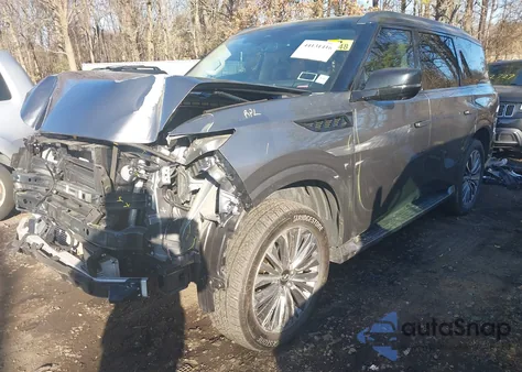 2025 Infiniti Qx80 Sensory Awd из США, поврежденный, VIN JN8AZ3DB6S9403054